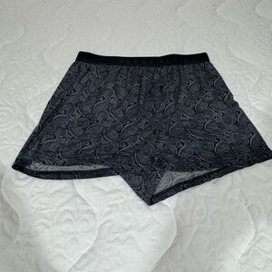 Croft & Barrow Men's Charcoal Paisley Boxer Briefs